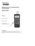 Medidor de pH, mV y Temperatura para Servicio Pesado Modelo