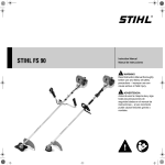 STIHL FS 90 Product Instruction Manual