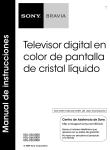 Televisor digital en color de pantalla de cristal líquido