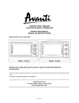 toaster oven / broiler tostador-asador / horneador instruction manual