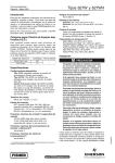 Tipos 627W y 627WH - Welcome to Emerson Process Management