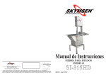 SI-315HD Manual de Instrucciones