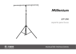 LST-250 soporte para luces manual de instrucciones