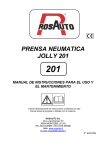 Prensa neumatica JOLLY 201 PDF