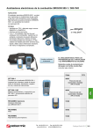 Analizadores electrónicos de la combustión BRIGON 500