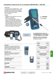 Analizadores electrónicos de la combustión BRIGON 500-1 / 500-1NO