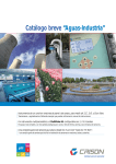 Catálogo breve “Aguas-Industria”
