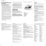 instrucciones importantes de seguridad instrucciones especiales