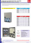 CUADRO A601 DE PROTECCIÓN PARA 2 mOTORES EN