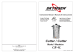 Cutter / Cutter CR-4L