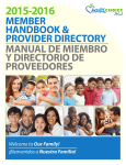 Member Handbook - Health Choice Utah