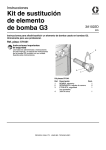 3A1022D G3 Pump Element Replacement Kit