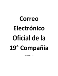 Manual de Instrucciones Correo 19