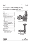 Posicionadores Fisher 3610J y 3620J y convertidor