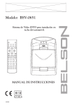 Belson BSV0651 Manual