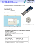 Controlador de Rondas con Lectora de Proximidad y TAG