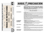 PRECAUCIÓN AVISO - Martin Garage Doors