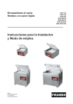 Instrucciones para la Instalacion y Modo de empleo.