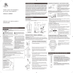 Modelo AW851 Manual de Instalación y Operación Información