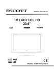 Scott TVX1024HD Manual - Recambios, accesorios y repuestos