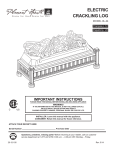 ELECTRIC CRACKLING LOG - Tractor Supply Company