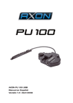 AXON PU 100 (Español)