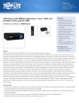 UPS Omni LCD 900VA Interactivo, Torre, 120V con pantalla LCD y