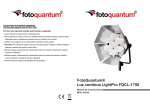 FotoQuantum® Luz continua LightPro FQCL-1750