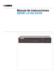 SERIE LH160 ECO6 Manual de instrucciones