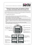 Manual de instrucciones de funciones básicas cerradura electrónica