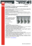 VYC industrial, s.a. presenta su nueva “Válvula de seguridad de