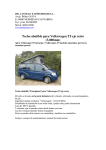 Techo abatible para Volkswagen T5 eje corto
