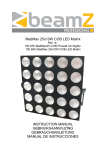 MadMax 25x10W COB LED Matrix INSTRUCTION MANUAL