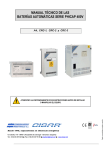 manual técnico de las baterías automáticas serie phicap 400v