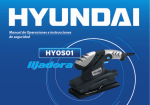 Lijadora HYOS01 - Hyundai Power Products