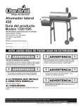 Guía del producto Ahumador lateral 430