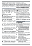 MANUAL DE INSTRUCCIONES PARA SOLDADORA DE ARCO