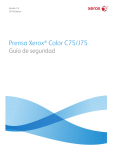 Prensa Xerox® Color C75/J75 Guía de seguridad