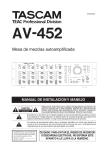 AV-452 Installation and Support Guide
