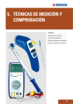 Equipos electrónicos de medición