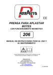 Prensa para aplastar botes 206 PDF