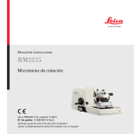 Leica RM2235 Manual de instrucciones, V2.0, RevE