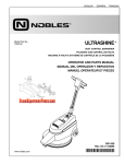 1001426_Nobles Ultrashine Operator & Parts Manual
