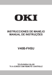 OKI V40B-FHSU Manual - Recambios, accesorios y repuestos