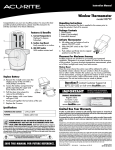 Window Thermometer