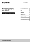 Minicomponente de Audio