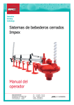 Manual del operador Sistemas de bebederos