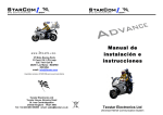 Manual de instalación e instrucciones