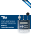 MANUAL DE INSTRUCCIONES MONITOR DE CARGA TÉRMICA