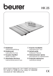 D Heizkissen Gebrauchsanleitung G Heating pad Instruction
